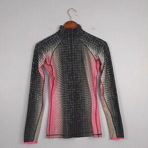 Nike Pro Dri-Fit Biking 3/4 Zip Long Sleeve